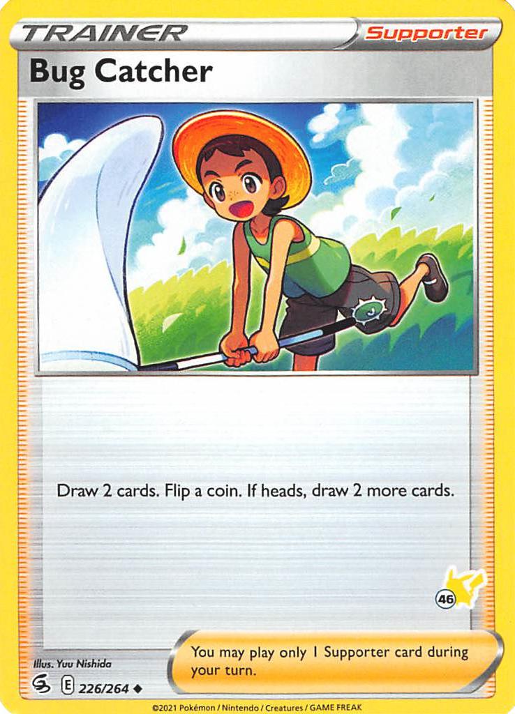 Bug Catcher (226/264) (Pikachu Stamp #46) [Battle Academy 2022] | Exor Games New Glasgow