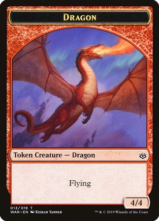 Dragon Token [War of the Spark Tokens] | Exor Games New Glasgow