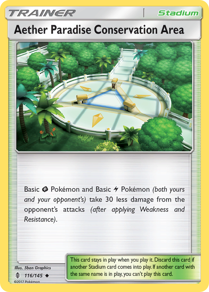 Aether Paradise Conservation Area (116/145) [Sun & Moon: Guardians Rising] | Exor Games New Glasgow