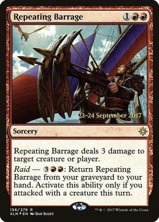 Repeating Barrage [Ixalan Promos] | Exor Games New Glasgow