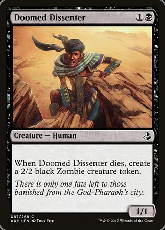 Doomed Dissenter [Amonkhet] | Exor Games New Glasgow