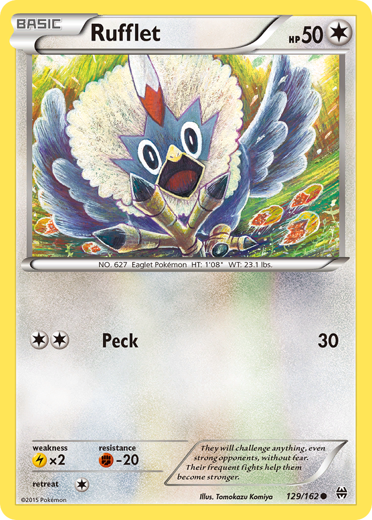 Rufflet (129/162) [XY: BREAKthrough] | Exor Games New Glasgow