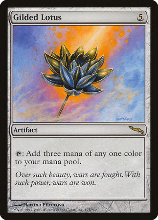 Gilded Lotus [Mirrodin] | Exor Games New Glasgow