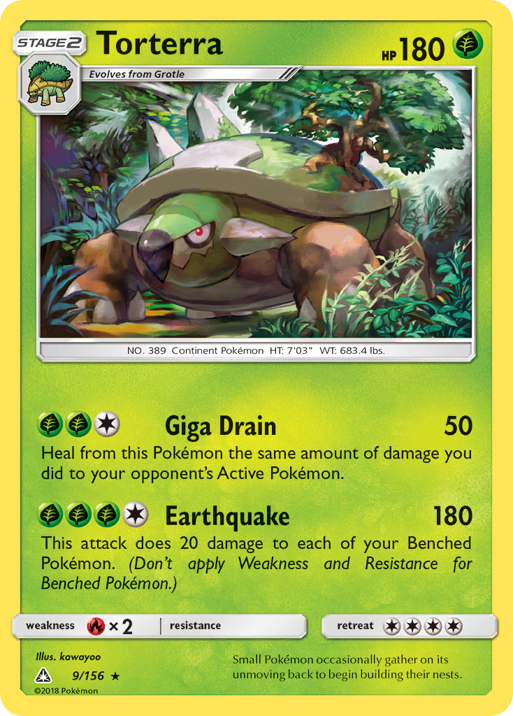 Torterra (9/156) [Sun & Moon: Ultra Prism] | Exor Games New Glasgow