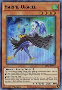 Harpie Oracle (Green) [LDS2-EN077] Ultra Rare | Exor Games New Glasgow