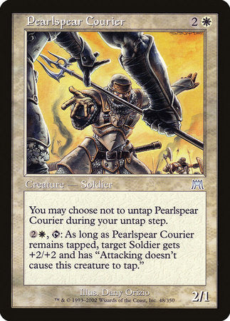 Pearlspear Courier [Onslaught] | Exor Games New Glasgow