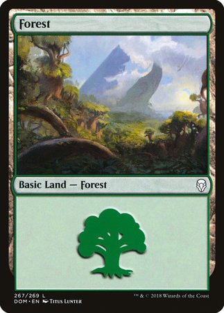 Forest (267) [Dominaria] | Exor Games New Glasgow