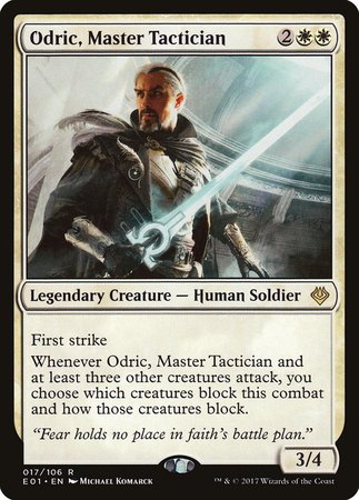 Odric, Master Tactician [Archenemy: Nicol Bolas] | Exor Games New Glasgow