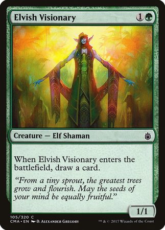 Elvish Visionary [Commander Anthology] | Exor Games New Glasgow