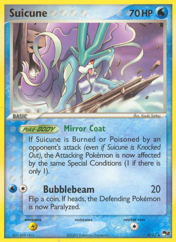 Suicune (4/17) [POP Series 2] | Exor Games New Glasgow