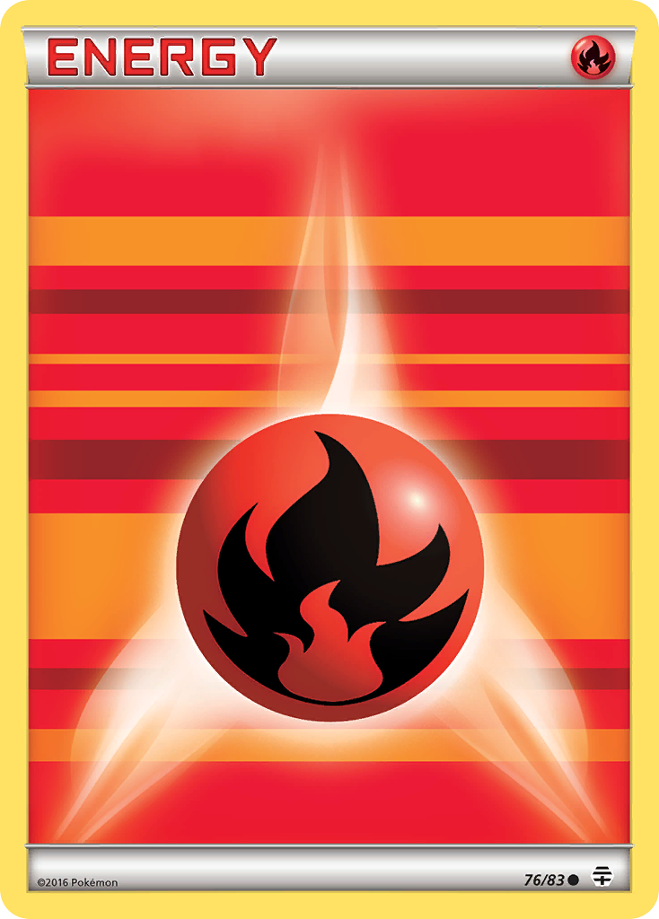 Fire Energy (76/83) [XY: Generations] | Exor Games New Glasgow