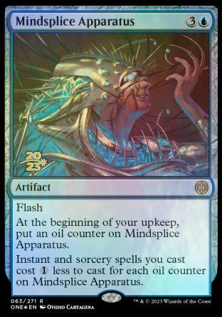 Mindsplice Apparatus [Phyrexia: All Will Be One Prerelease Promos] | Exor Games New Glasgow