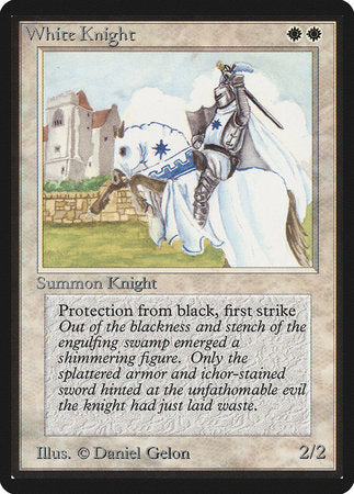 White Knight [Limited Edition Beta] | Exor Games New Glasgow