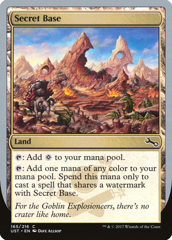Secret Base (Artist: Dave Allsop) [Unstable] | Exor Games New Glasgow