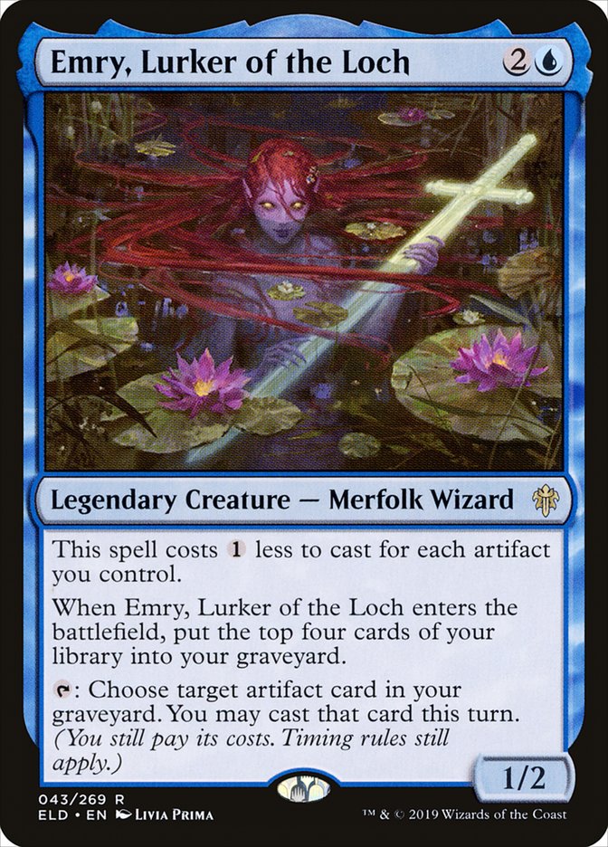 Emry, Lurker of the Loch [Throne of Eldraine] | Exor Games New Glasgow