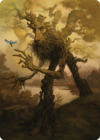 Treefolk Token Art Card [The Lord of the Rings: Tales of Middle-earth Art Series] | Exor Games New Glasgow