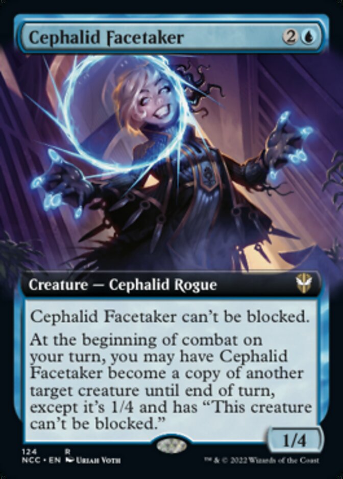 Cephalid Facetaker (Extended Art) [Streets of New Capenna Commander] | Exor Games New Glasgow