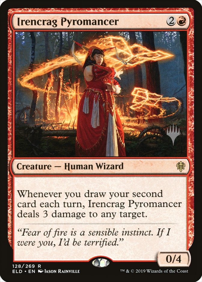 Irencrag Pyromancer (Promo Pack) [Throne of Eldraine Promos] | Exor Games New Glasgow