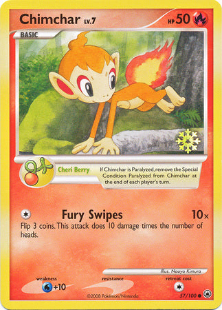 Chimchar (57/100) [Countdown Calendar Promos] | Exor Games New Glasgow