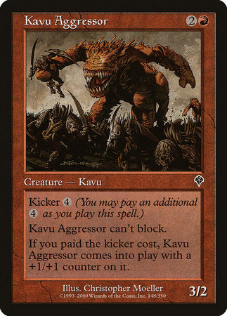 Kavu Aggressor [Invasion] | Exor Games New Glasgow
