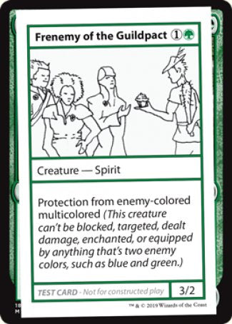 Frenemy of the Guildpact (2021 Edition) [Mystery Booster Playtest Cards] | Exor Games New Glasgow