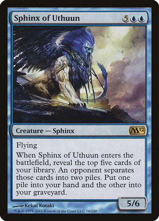 Sphinx of Uthuun [Magic 2012] | Exor Games New Glasgow