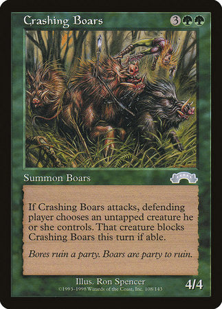 Crashing Boars [Exodus] | Exor Games New Glasgow