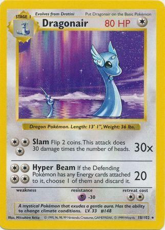 Dragonair (18/102) [Base Set Shadowless Unlimited] | Exor Games New Glasgow