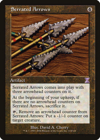 Serrated Arrows [Time Spiral Timeshifted] | Exor Games New Glasgow