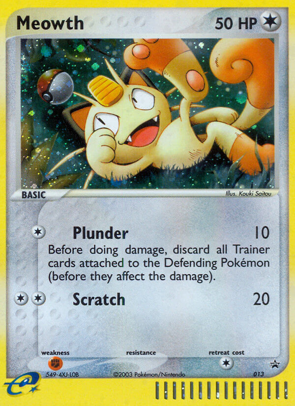 Meowth (013) [Nintendo: Black Star Promos] | Exor Games New Glasgow