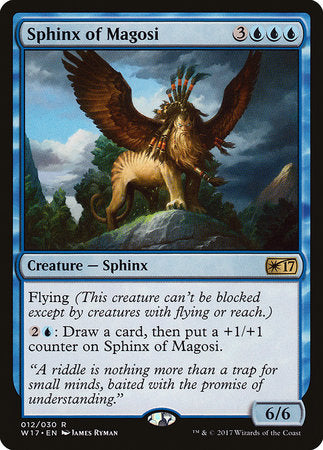 Sphinx of Magosi [Welcome Deck 2017] | Exor Games New Glasgow