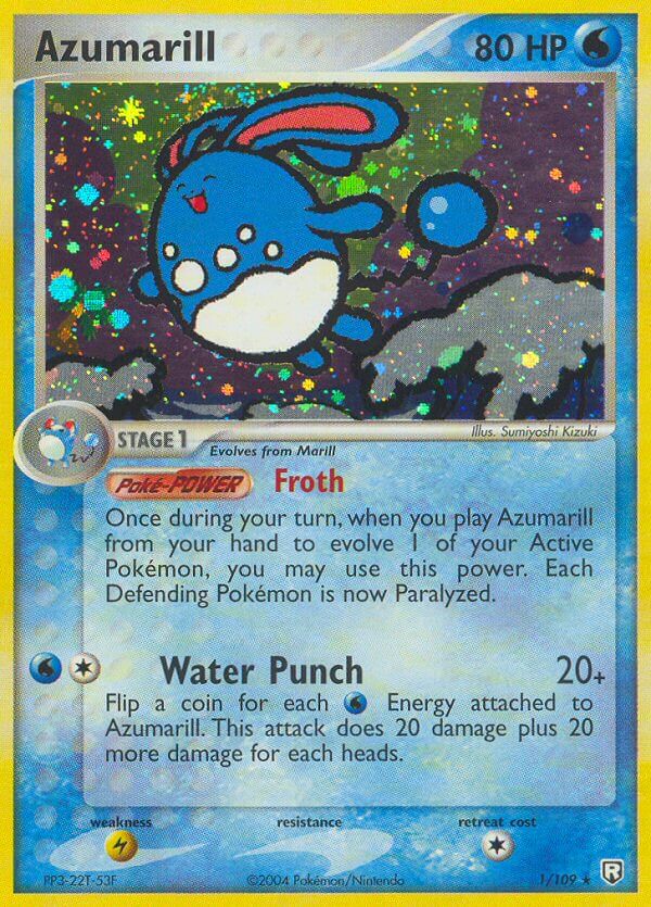 Azumarill (1/109) (Theme Deck Exclusive) [EX: Team Rocket Returns] | Exor Games New Glasgow