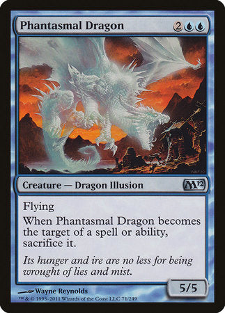 Phantasmal Dragon [Magic 2012] | Exor Games New Glasgow