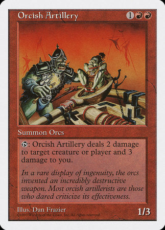 Orcish Artillery [Fifth Edition] | Exor Games New Glasgow