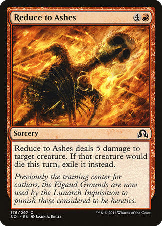 Reduce to Ashes [Shadows over Innistrad] | Exor Games New Glasgow