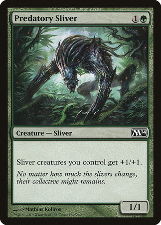 Predatory Sliver [Magic 2014] | Exor Games New Glasgow