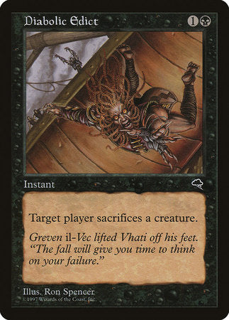 Diabolic Edict [Tempest] | Exor Games New Glasgow