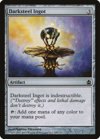 Darksteel Ingot [Commander 2011] | Exor Games New Glasgow