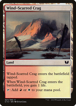 Wind-Scarred Crag [Commander 2015] | Exor Games New Glasgow