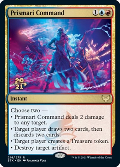 Prismari Command [Strixhaven: School of Mages Prerelease Promos] | Exor Games New Glasgow