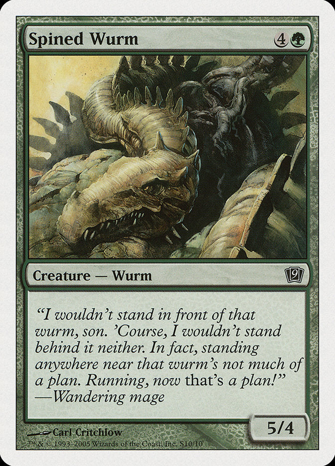 Spined Wurm [Ninth Edition] | Exor Games New Glasgow