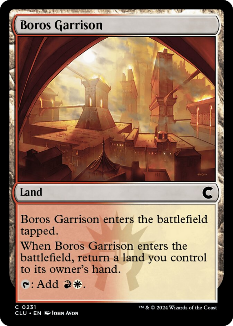 Boros Garrison [Ravnica: Clue Edition] | Exor Games New Glasgow