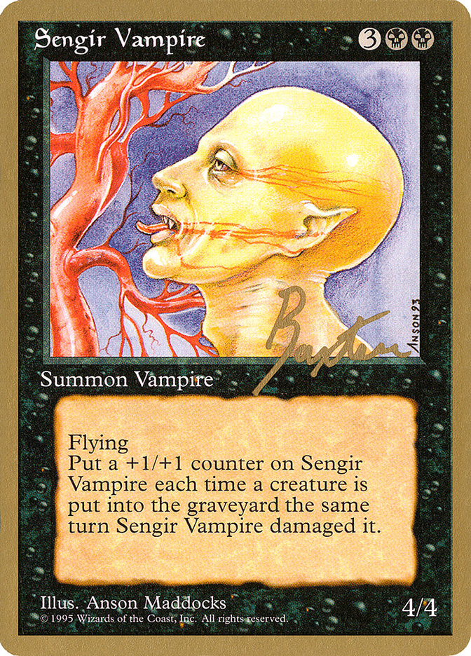 Sengir Vampire (George Baxter) [Pro Tour Collector Set] | Exor Games New Glasgow