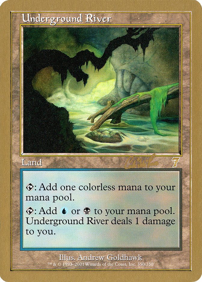 Underground River (Carlos Romao) [World Championship Decks 2002] | Exor Games New Glasgow