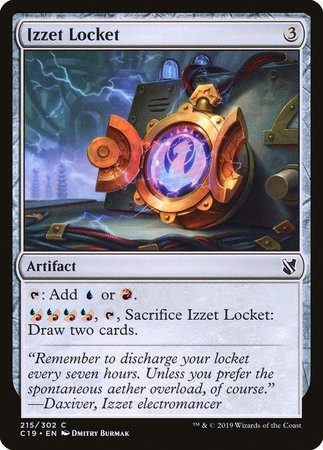 Izzet Locket [Commander 2019] | Exor Games New Glasgow