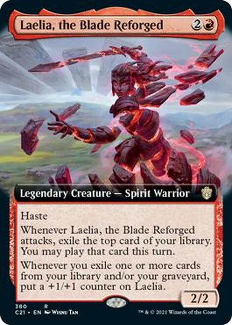 Laelia, the Blade Reforged (Extended) [Commander 2021] | Exor Games New Glasgow