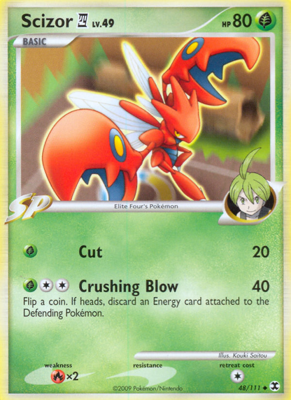 Scizor (48/111) [Platinum: Rising Rivals] | Exor Games New Glasgow