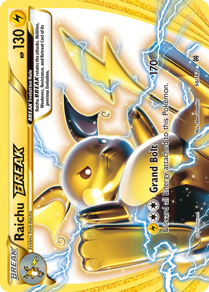 Raichu BREAK (50/162) [XY: BREAKthrough] | Exor Games New Glasgow