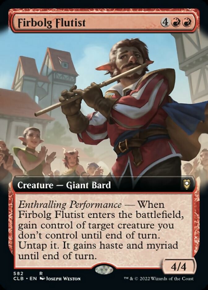 Firbolg Flutist (Extended Art) [Commander Legends: Battle for Baldur's Gate] | Exor Games New Glasgow