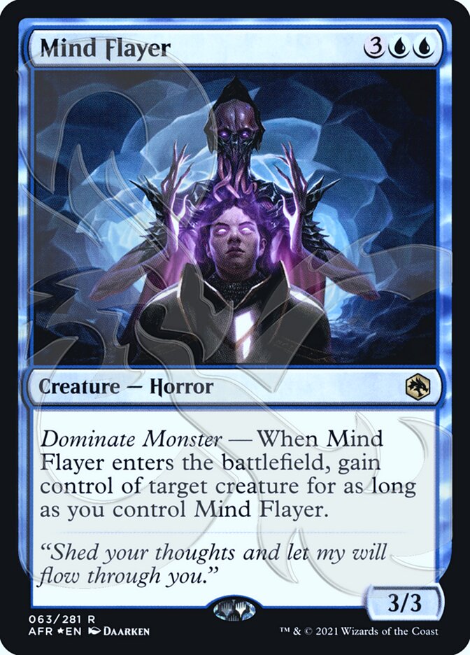 Mind Flayer (Ampersand Promo) [Dungeons & Dragons: Adventures in the Forgotten Realms Promos] | Exor Games New Glasgow